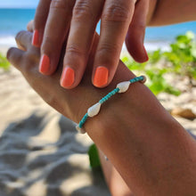 Load image into Gallery viewer, READY TO SHIP Shell & Bead Adjustable Bracelet - FJD$