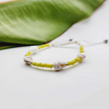Load image into Gallery viewer, READY TO SHIP Shell & Bead Adjustable Bracelet - FJD$