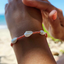 Load image into Gallery viewer, READY TO SHIP Shell & Bead Adjustable Bracelet - FJD$