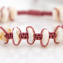 Load image into Gallery viewer, READY TO SHIP Unisex Shell Money Bracelet - Nylon FJD$