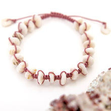 Load image into Gallery viewer, READY TO SHIP Unisex Shell Money Bracelet - Nylon FJD$