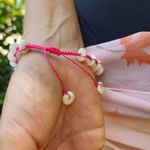 Load image into Gallery viewer, READY TO SHIP Unisex Shell Money Bracelet - Nylon FJD$