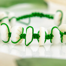 Load image into Gallery viewer, READY TO SHIP Unisex Shell Money Bracelet - Nylon FJD$