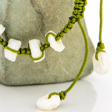 Load image into Gallery viewer, READY TO SHIP Unisex Shell Money Bracelet - Nylon FJD$