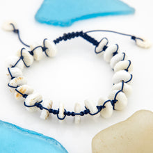 Load image into Gallery viewer, READY TO SHIP Unisex Shell Money Bracelet - Nylon FJD$
