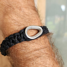 Load image into Gallery viewer, READY TO SHIP Unisex Woven Bracelet - Nylon & Stainless Steel FJD$