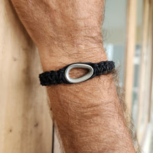 Load image into Gallery viewer, READY TO SHIP Unisex Woven Bracelet - Nylon & Stainless Steel FJD$