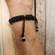 Load image into Gallery viewer, READY TO SHIP Unisex Woven Bracelet - Nylon & Stainless Steel FJD$