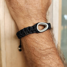 Load image into Gallery viewer, READY TO SHIP Unisex Woven Bracelet - Nylon & Stainless Steel FJD$