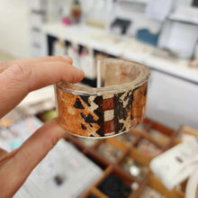 Load image into Gallery viewer, READY TO SHIP Pasifika Resin Cuff Bracelet FJD$