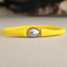Load image into Gallery viewer, READY TO SHIP Unisex Civa Fiji Pearl Bracelet - Soft Stretch Rubber FJD$