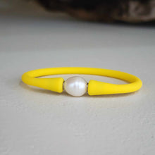 Load image into Gallery viewer, READY TO SHIP Unisex Freshwater Pearl Bracelet - Soft Stretch Rubber FJD$