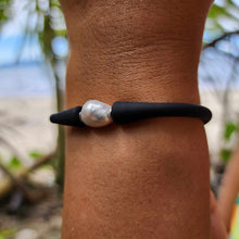 Load image into Gallery viewer, READY TO SHIP Unisex Freshwater Pearl Bracelet - Soft Stretch Rubber FJD$