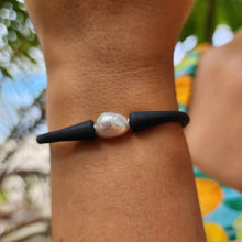 Load image into Gallery viewer, READY TO SHIP Unisex Freshwater Pearl Bracelet - Soft Stretch Rubber FJD$
