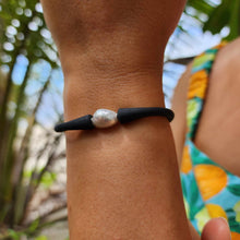 Load image into Gallery viewer, READY TO SHIP Unisex Freshwater Pearl Bracelet - Soft Stretch Rubber FJD$