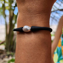 Load image into Gallery viewer, READY TO SHIP Unisex Freshwater Pearl Bracelet - Soft Stretch Rubber FJD$