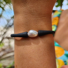 Load image into Gallery viewer, READY TO SHIP Unisex Freshwater Pearl Bracelet - Soft Stretch Rubber FJD$
