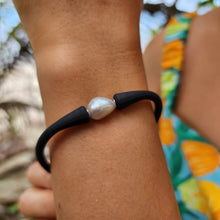 Load image into Gallery viewer, READY TO SHIP Unisex Freshwater Pearl Bracelet - Soft Stretch Rubber FJD$