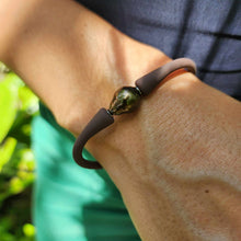 Load image into Gallery viewer, READY TO SHIP Unisex Civa Fiji Pearl Bracelet - Soft Stretch Rubber FJD$