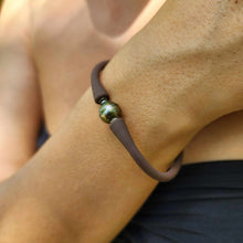 Load image into Gallery viewer, READY TO SHIP Unisex Civa Fiji Pearl Bracelet - Soft Stretch Rubber FJD$