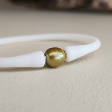 Load image into Gallery viewer, READY TO SHIP Unisex Civa Fiji Pearl Bracelet - Soft Stretch Rubber FJD$