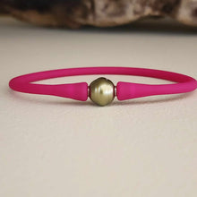 Load image into Gallery viewer, READY TO SHIP Unisex Civa Fiji Pearl Bracelet - Soft Stretch Rubber FJD$