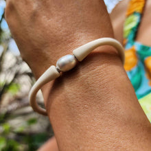Load image into Gallery viewer, READY TO SHIP Unisex Freshwater Pearl Bracelet - Soft Stretch Rubber FJD$