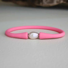 Load image into Gallery viewer, READY TO SHIP Unisex Freshwater Pearl Bracelet - Soft Stretch Rubber FJD$