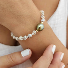 Load image into Gallery viewer, CONTACT US TO RECREATE THIS SOLD OUT STYLE Civa Fiji Pearl & Shell Bracelet - 14k Gold Fill FJD$