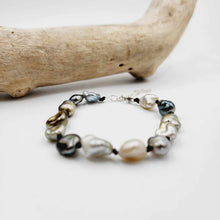 Load image into Gallery viewer, CONTACT US TO RECREATE THIS SOLD OUT STYLE Keshi Pearl Bracelet in 925 Sterling Silver - FJD$