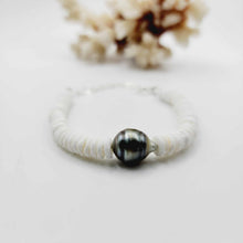 Load image into Gallery viewer, CONTACT US TO RECREATE THIS SOLD OUT STYLE Fiji Saltwater Pearl & Shell Bracelet in 925 Sterling Silver - FJD$