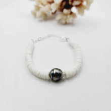 Load image into Gallery viewer, CONTACT US TO RECREATE THIS SOLD OUT STYLE Fiji Saltwater Pearl & Shell Bracelet in 925 Sterling Silver - FJD$