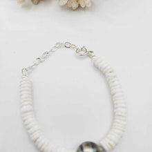 Load image into Gallery viewer, CONTACT US TO RECREATE THIS SOLD OUT STYLE Fiji Saltwater Pearl & Shell Bracelet in 925 Sterling Silver - FJD$