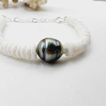 Load image into Gallery viewer, CONTACT US TO RECREATE THIS SOLD OUT STYLE Fiji Saltwater Pearl & Shell Bracelet in 925 Sterling Silver - FJD$