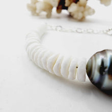 Load image into Gallery viewer, CONTACT US TO RECREATE THIS SOLD OUT STYLE Fiji Saltwater Pearl & Shell Bracelet in 925 Sterling Silver - FJD$