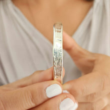 Load image into Gallery viewer, CONTACT US TO RECREATE THIS SOLD OUT STYLE Civa Fiji Pearl Duo Organic Cast Bracelet - 925 Sterling Silver FJD$