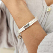 Load image into Gallery viewer, CONTACT US TO RECREATE THIS SOLD OUT STYLE Graded Civa Fiji Pearl & Frangipani Charm Bracelet - 925 Sterling Silver FJD$