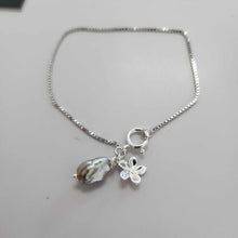 Load image into Gallery viewer, READY TO SHIP Civa Fiji Pearl & Charm Bracelet in 925 Sterling Silver - FJD$