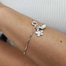 Load image into Gallery viewer, READY TO SHIP Civa Fiji Pearl & Charm Bracelet in 925 Sterling Silver - FJD$