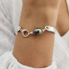 Load image into Gallery viewer, READY TO SHIP Civa Fiji Pearl Organic Cast Bracelet - 925 Sterling Silver FJD$