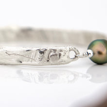 Load image into Gallery viewer, READY TO SHIP Civa Fiji Pearl Organic Cast Bracelet - 925 Sterling Silver FJD$