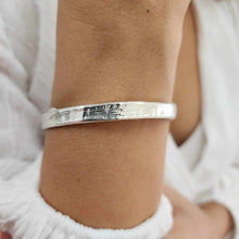 Load image into Gallery viewer, READY TO SHIP Civa Fiji Pearl Organic Cast Bracelet - 925 Sterling Silver FJD$