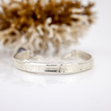 Load image into Gallery viewer, READY TO SHIP Civa Fiji Pearl Organic Cast Bracelet with Frangipani charm - 925 Sterling Silver FJD$