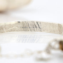 Load image into Gallery viewer, READY TO SHIP Civa Fiji Pearl Organic Cast Bracelet with Frangipani charm - 925 Sterling Silver FJD$