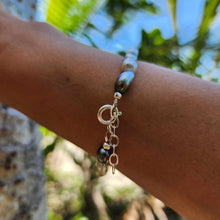Load image into Gallery viewer, READY TO SHIP Civa Fiji Keshi & Baroque Pearl Bracelet - 925 Sterling Silver FJD$