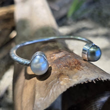 Load image into Gallery viewer, READY TO SHIP Civa Fiji Saltwater Bezel Set Pearl Cuff - 925 Sterling Silver FJD$