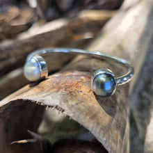 Load image into Gallery viewer, READY TO SHIP Civa Fiji Saltwater Bezel Set Pearl Cuff - 925 Sterling Silver FJD$