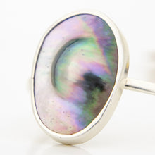 Load image into Gallery viewer, READY TO SHIP Fiji Mabe Pearl Cuff - 925 Sterling Silver FJD$