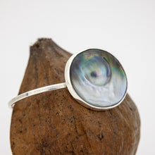 Load image into Gallery viewer, READY TO SHIP Fiji Mabe Pearl Cuff - 925 Sterling Silver FJD$