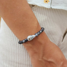 Load image into Gallery viewer, READY TO SHIP Bead Saltwater Pearl Bracelet in 925 Sterling Silver - FJD$